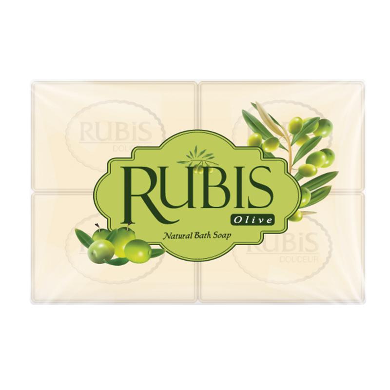 Rubis мило 4х110гр оливка